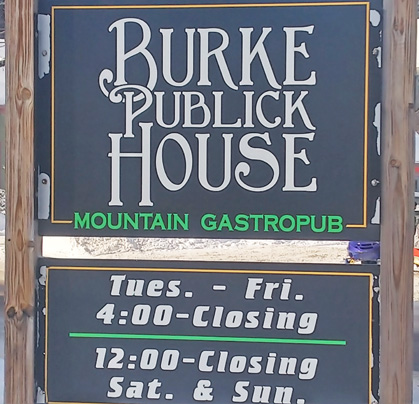 Burke Publick House, E Burke, VT